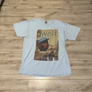 baby blue tyler the creator t shirt